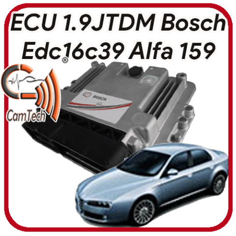 Centralina Motore AlfaRomeo 159 1.9 JTD 939A7000 Bosch Edc16
